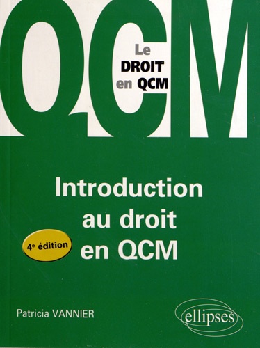 Introduction au droit en QCM 4e édition