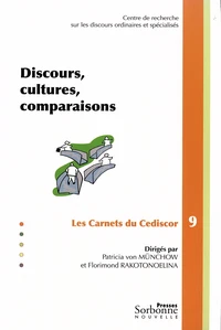 Discours, cultures, comparaisons