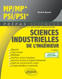 Patrick Beynet - Sciences industrielles de l'ingénieur MP MP*, PSI PSI*.