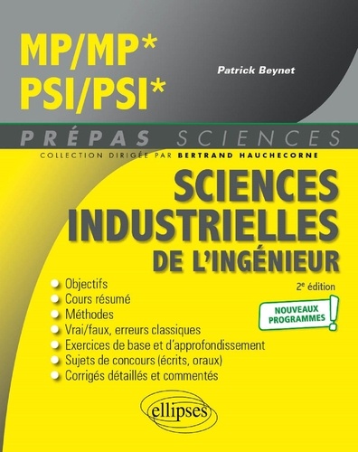 Sciences industrielles de l'ingénieur MP MP*, PSI PSI* 2e édition