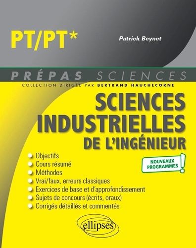 Sciences industrielles de l'ingénieur PT/PT*