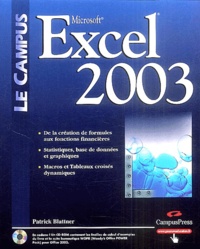 Patrick Blattner - Excel 2003. 1 Cédérom
