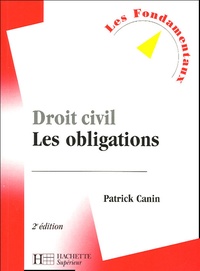 Patrick Canin - Droit civil Les obligations.