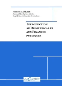 Introduction au droit fiscal et aux finances publiques
