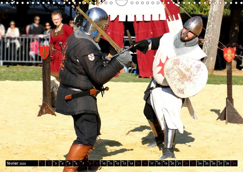 CALVENDO Art  Luzarches en fête (Calendrier mural 2020 DIN A3 horizontal). La fête médiévale à Luzarches (Calendrier mensuel, 14 Pages )