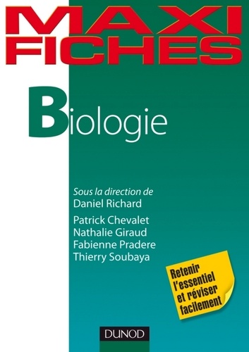 Daniel Richard et Patrick Chevalet - Maxi fiches de Biologie.