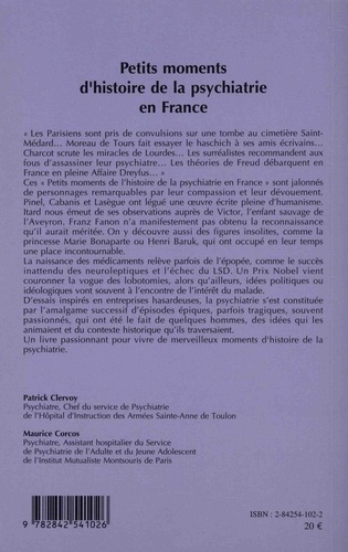 Petits moments d'histoire de la psychiatrie en France