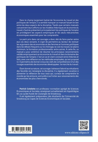 Economie du travail et des politiques de l'emploi