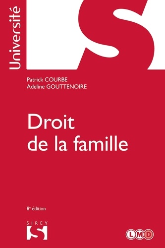 Droit de la famille - 8e ed. 8e édition