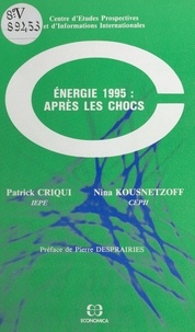 Patrick Criqui et Nina Kousnetzoff - Énergie 1995, après les chocs.