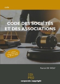 Patrick De Wolf - Code des sociétés et des associations.