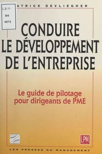 Conduire le développement de l'entreprise ou Conduire en situation de développement optimal