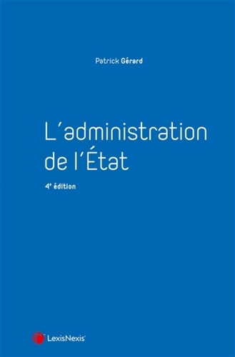 L'administration de l'Etat 4e édition