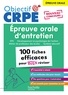 Patrick Ghrenassia et Serge Herreman - Objectif CRPE - 100 fiches efficaces pour bien réviser - Épreuve orale d'entretien.