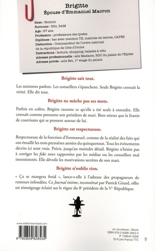 Le journal intime de Brigitte Macron. 2017-2020