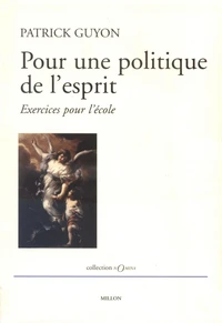 Pour une politique de l'esprit