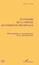 Patrick Le Floch - Économie de la presse quotidienne régionale - Déterminants et conséquences de la concentration.