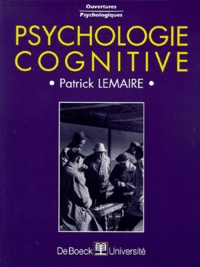 Patrick Lemaire - Psychologie cognitive.