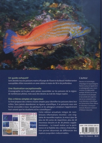 Guide d'identification des poissons marins. Europe et Méditerranée 4e édition actualisée