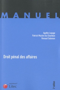 Patrick Maistre du Chambon et Agathe Lepage - Droit pénal des affaires.