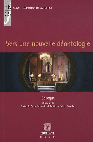 Patrick Mandoux - Vers une nouvelle déontologie - Edition bilingue français-flamand.