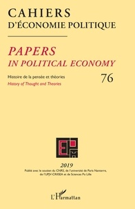 Patrick Mardellat - Cahiers d'économie politique N° 76/2019 : Histoire de la pensée et théories.