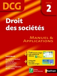 Patrick Mercati - Droit des sociétés - DCG 2 - Manuel & applications.