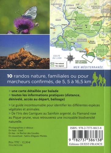 Parcs naturels de Provence. 10 randos nature, tome 1 : Bouches-du-Rhône, Vaucluse
