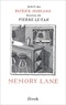 Patrick Modiano et Pierre Le-Tan - Memory Lane.