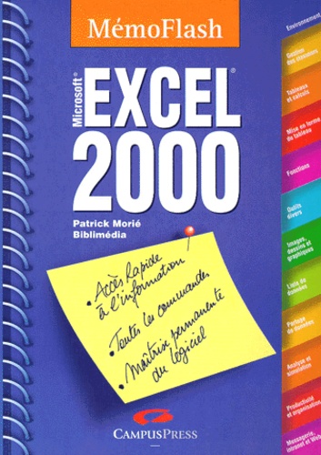 Patrick Morié - Excel 2000 - Microsoft.
