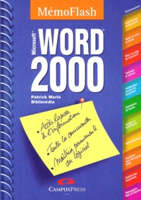Patrick Morié - Word 2000 - Microsoft.
