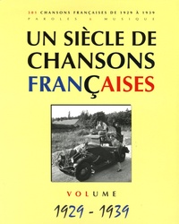 Patrick Moulou - Un siècle de chansons françaises - Volume 1929-1939.