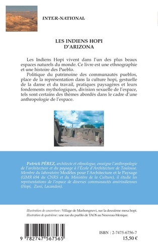 Les Indiens Hopi d'Arizona. Six études anthropologiques