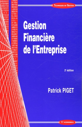 Patrick Piget - Gestion Financière de l'Entreprise.