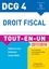 Droit fiscal DCG 4 tout-en-un  Edition 2017-2018