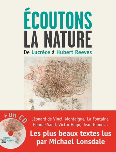 Patrick Scheyder et Michael Lonsdale - Ecoutons la nature - De Lucrèce à Hubert Reeves. 1 CD audio