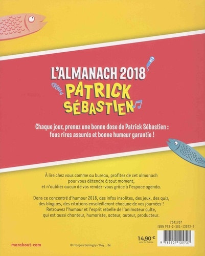 L'almanach Patrick Sébastien  Edition 2018