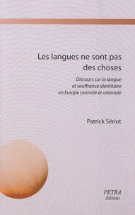 Les langues ne sont pas des choses