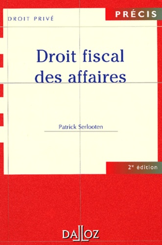 Droit fiscal des affaires 2e édition
