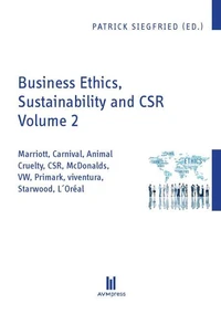 Business Ethics, Sustainability and CSR Volume 2