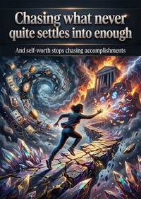 Chasing what never quite settles into enough