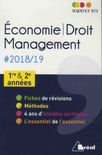 Patrick Simon - Economie-droit et management BTS tertiaires 1re et 2e années.