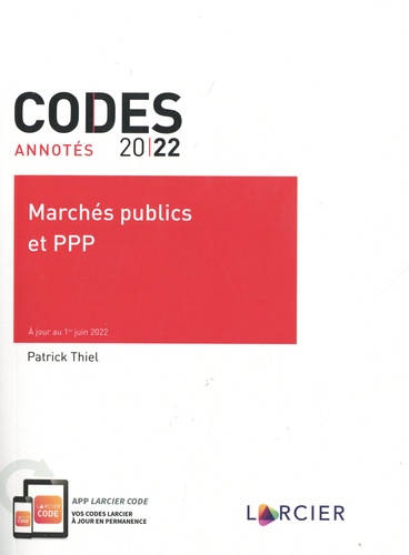 Marchés publics et PPP  Edition 2022