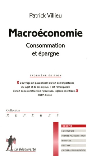 Patrick Villieu - Macroéconomie : consommation et épargne.