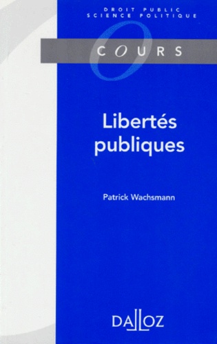 Patrick Wachsmann - Droit pénal général.