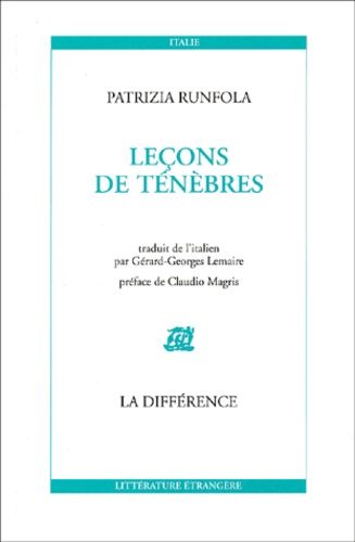Patrizia Runfola - Lecons De Tenebres.