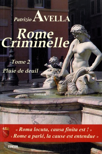 Rome criminelle Tome 2 Pluie de deuil