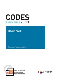 Paul Alain Foriers et Michèle Grégoire - Code essentiel - Droit civil 2021 - À jour au 1er septembre 2021.