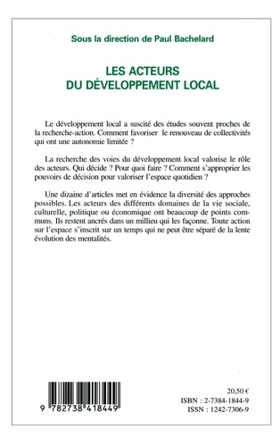 Les acteurs du développement local. Contributions dédiées à Hubert Coudrieau