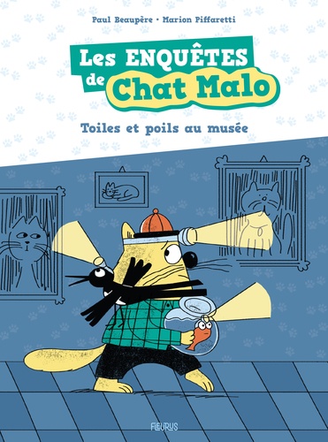 Les enquêtes de Chat Malo Tome 2 Toiles et poils au musée